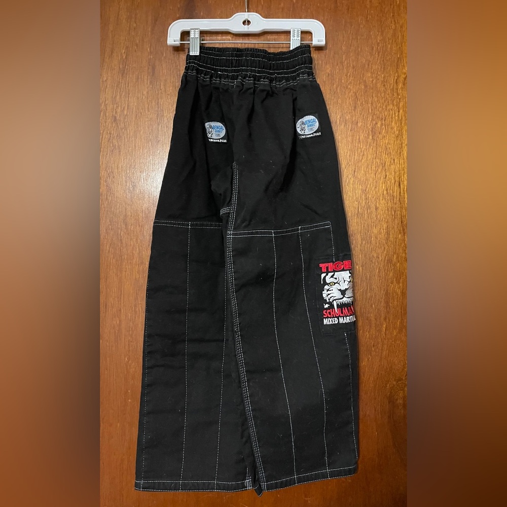 Tigear Official Tiger Schulmann’s Old School Karate Martial Arts Pants Kids Sz 0